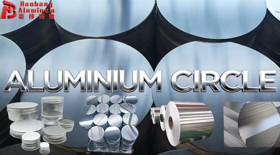 Produkcja kontenerów - Aluminiowe okrągłe kawałki o grubości od 80 do 1100 mm, grubość od 0,5 do 6 mm.