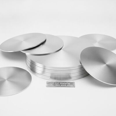 Rozmiar niestandardowy 100-1000 mm Średnica Aluminiowa okrągła tarcza Odporna na pęknięcia Głębokie tłoczenie Stop 1050 1060 3003 do tłoczenia naczyń kuchennych i osłon lamp