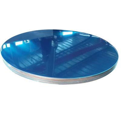 Wlewane wyroby kuchenne Gorąco walcowane 1100 0,3 mm Aluminiowy okrąg Film grzewczy
