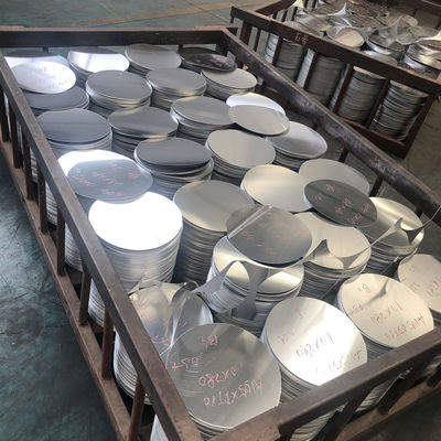 80-1600mm Diameter 0.3-6mm Thickness Customizable Aluminum Circle Disc for High-End Kitchenware