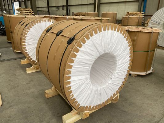 Dostosowana cewka aluminiowa o grubości 0,3-6 mm, obsługująca globalne fabryki wysokiej klasy naczyń kuchennych. Ponad dziesięcioletnia gwarancja fabryczna 24/7, solidny transport morski, różnorodne opcje płatności