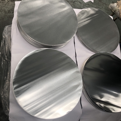 Zwykły 1060 3003 H0 Aluminiowe półfabrykaty okrągłe 1,0 mm do naczyń kuchennych