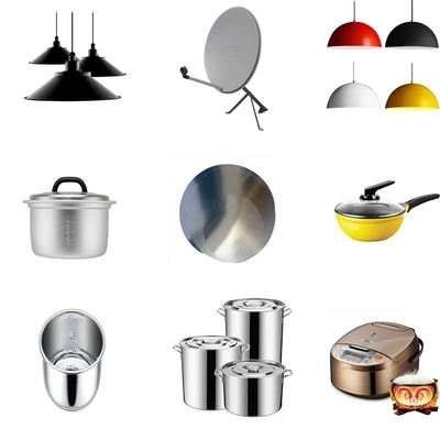 Aluminiowe tarcze, okręgi, wycięte na rozmiar, do reflektorów, mebli drogowych, narzędzi
