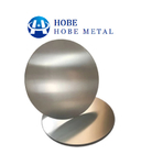 Srebrne krążki aluminiowe 1070 80 mm Okrągłe kółka do naczyń gładko wykończone