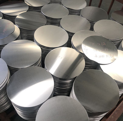 CC DC Raw Material Aluminum Circle 1050 1060 3003 Alloy O H18 Temper Custom Size Deep Drawing Disc