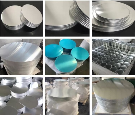 Stopy aluminium do pokrycia dachówek krąg nabywcy z ceną sprzedaży bezpośredniej w fabryce Dobra jakość serii 1000 Aluminium Circle