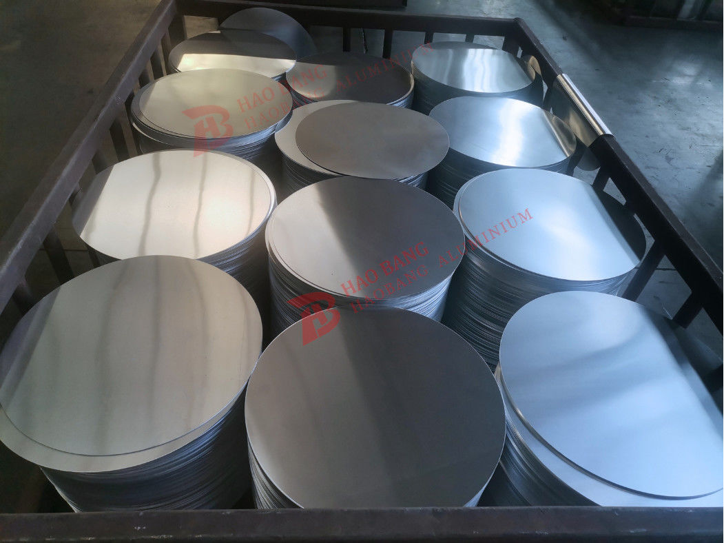 Aluminiowe krążki okrągłe, konfigurowalne do różnych zastosowań w naczyniach kuchennych, o grubości od 0,3 do 6 milimetrów