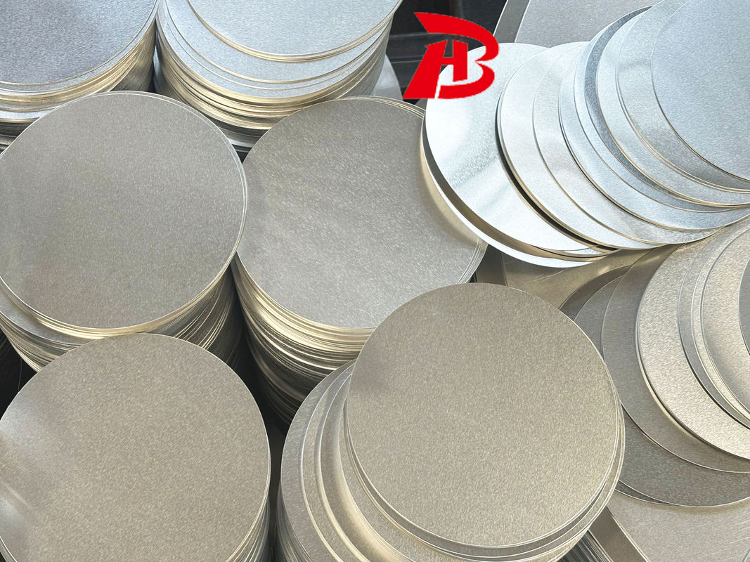1050 1060 Krążek aluminiowy H12 Hartowanie do głębokiego tłoczenia, odporny na pękanie, pustak do garnków i patelni