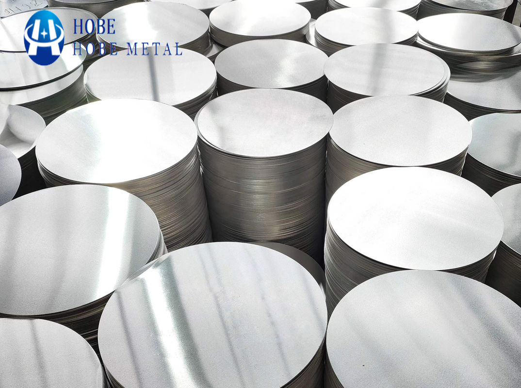 Aluminiowe krążki okrągłe, konfigurowalne do różnych zastosowań w naczyniach kuchennych, o grubości od 0,3 do 6 milimetrów