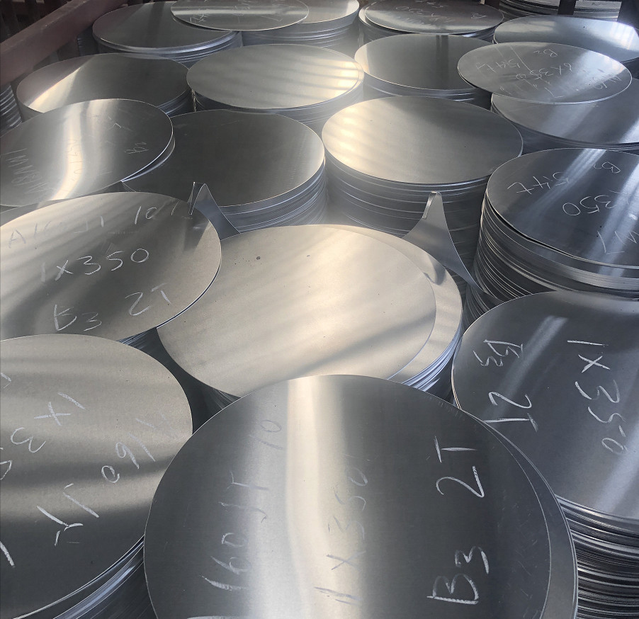 Okrągła płyta z aluminium o wysokiej splicyczności Holloware, aluminiowa tarcza Alloy O 3003