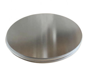 Wysokowydajna 1060 3003 aluminiowa okrągła tarcza, H22 Metalowa tłoczona okrągła aluminiowa płyta