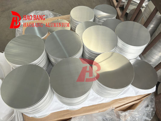 CC DC surowiec Aluminium Circle 1050 1060 3003 Stop O H18 Temperature Custom Size Deep Drawing Disc