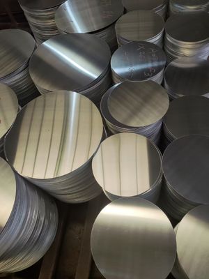 Błyszczące srebrne krążki aluminiowe 1050/1080 80-1600MM do artykułów gospodarstwa domowego